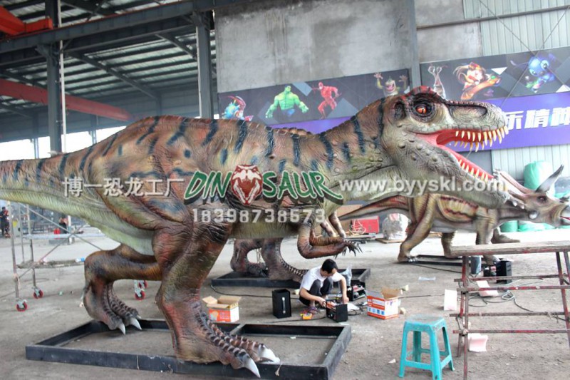 公園恐龍模型采購，定制仿真恐龍模型廠商