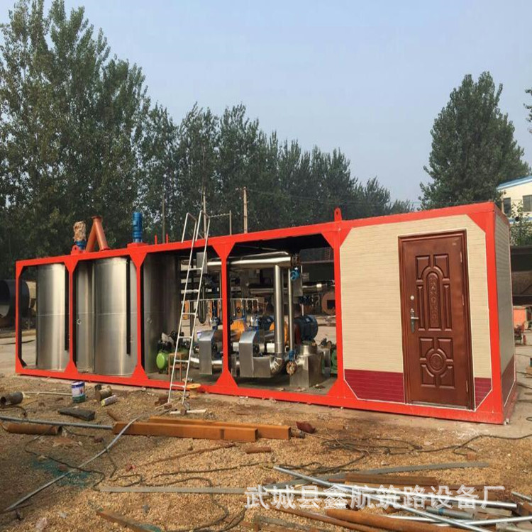 山東現貨直銷電加熱瀝青罐 乳化瀝青設備 瀝青加溫脫桶設備