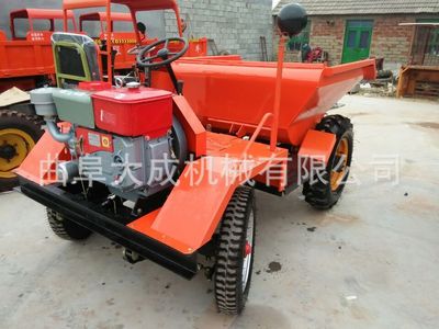 混凝土周轉翻斗車 工礦料場前翻斗運輸車 工地翻斗車圖片