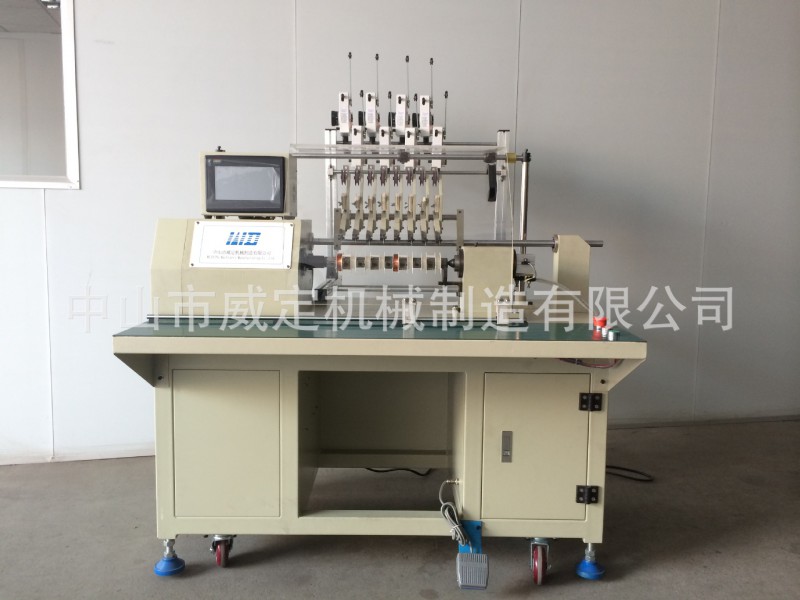 威定WDG-08八軸柜式高速精密排線繞線機(jī) 電阻絲彈簧線繞線機(jī)  全自動繞線機(jī)廠家