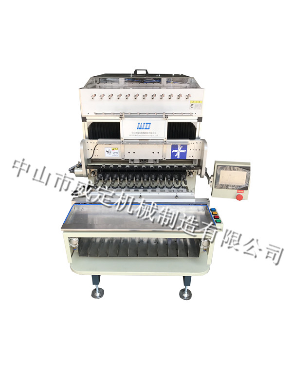 威定WDQZD-12全自動大屏觸摸智能12軸全自動繞線機(jī)廠家
