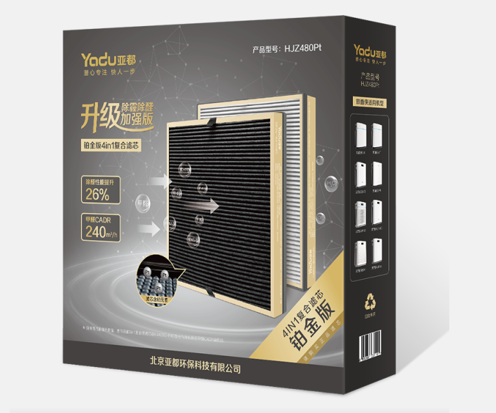 雙面俠鉑金版濾芯組件HJZ480Pt