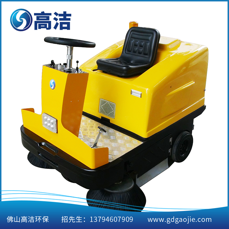 高潔廠家直銷電動掃地車GJ-SD3操作簡單方便