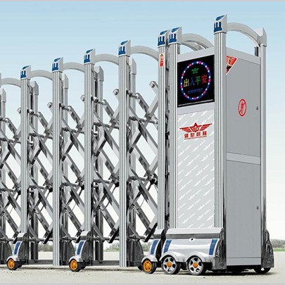 盛世昌隆電動門自動伸縮門廠家直銷不銹鋼電動伸縮門工廠學(xué)校大門