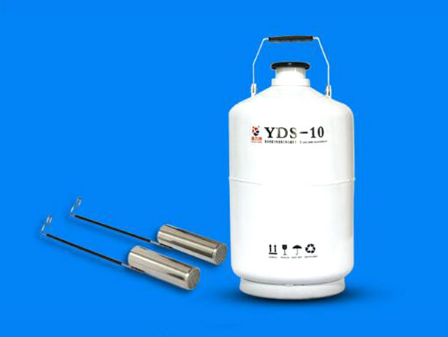 儲存生物樣本YDS-10L液氮罐生物容器 液氮罐