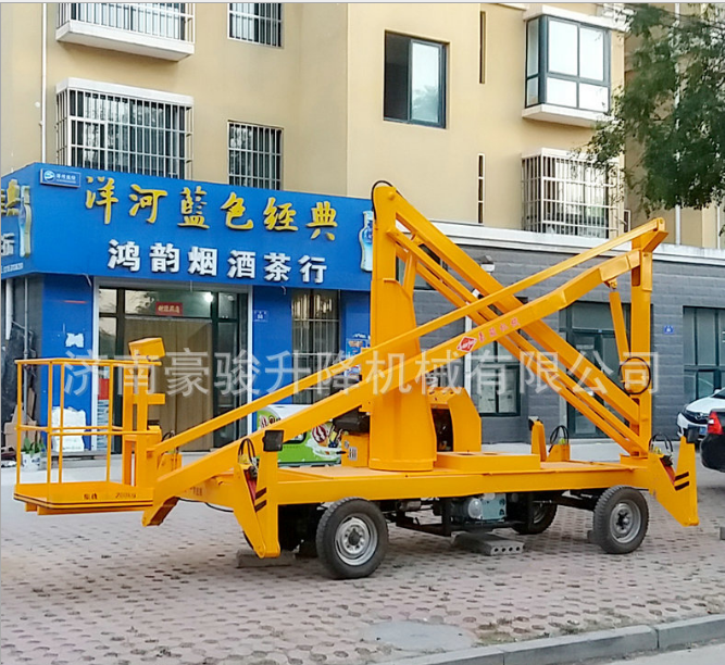廠家提供 電瓶式曲臂升降機 液壓曲臂式升降機  升降機