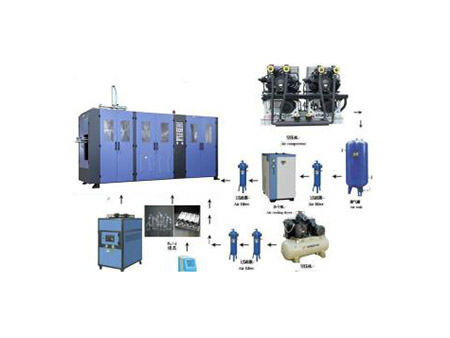 全自動吹瓶機 黃巖湘琳機械廠