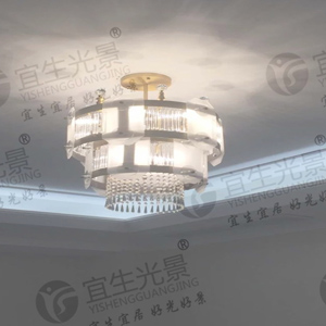 宜生光景 別墅會所燈定做 燈具定做