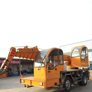 濟寧吊車6噸小吊車495發動機 無尾配重鐵變形伸縮吊車 拐彎靈活 汽車吊