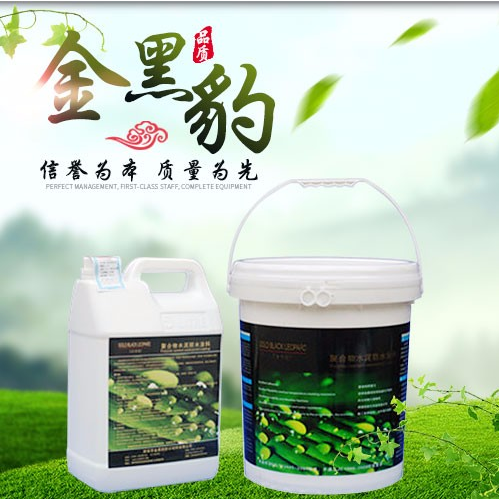 金黑豹防水涂料 全效型防水涂料 衛生間防水 外墻防水 黑豹防水