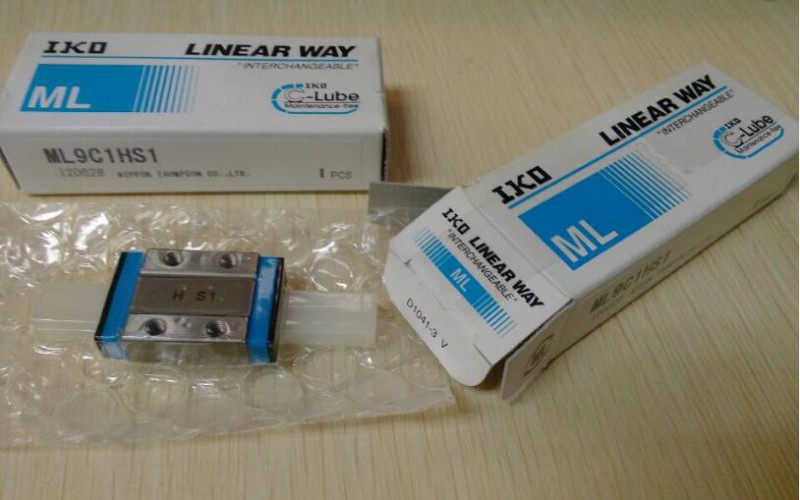 IKO微型導軌標準型： IKO LWL7B、IKO LWL9B、IKO LWL12B