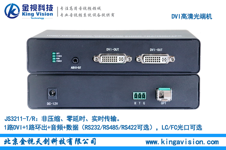 4路DVI光端機，4路DVI高清光端機