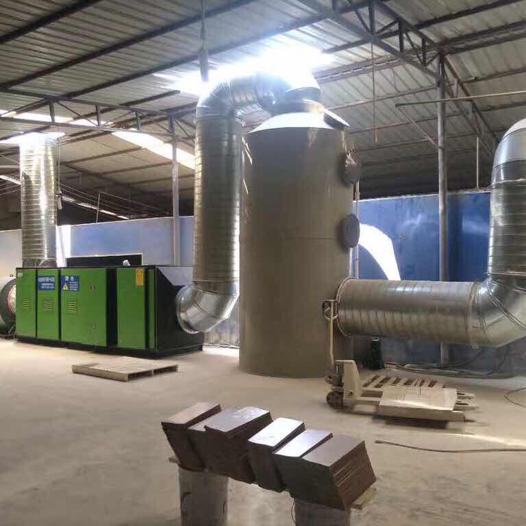 噴淋塔 噴淋塔廠家 廢氣處理設備  光氧催化