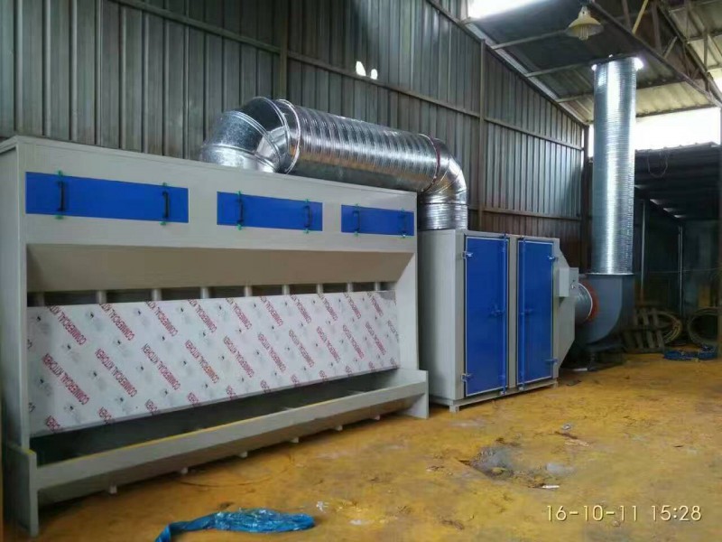 無泵水簾  無泵水簾柜 環保設備  無泵水簾噴漆房