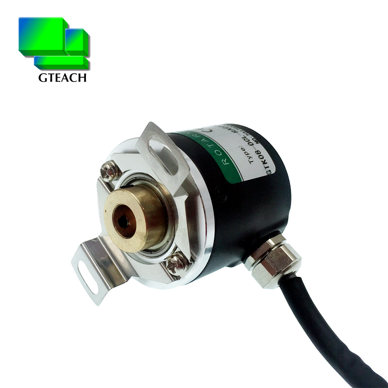 空心軸光電旋轉編碼器ZKP38081000脈沖1000線ABZ三相 5-24V