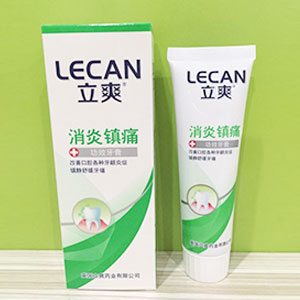 120克立爽消炎鎮痛牙膏