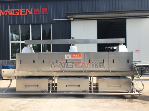 全自動(dòng)高壓噴淋塑料筐子清洗機(jī)_周轉(zhuǎn)筐清洗設(shè)備