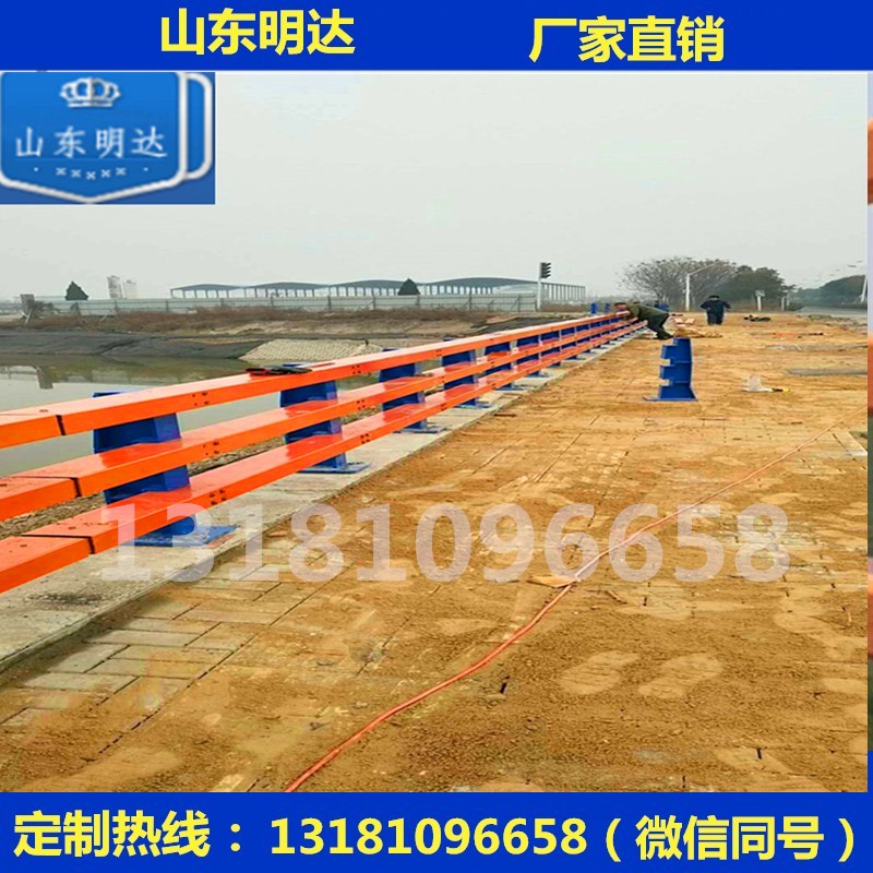 廠家直銷橋梁防撞欄桿 橋梁防撞護欄廠家 Q345橋梁防撞護欄生產