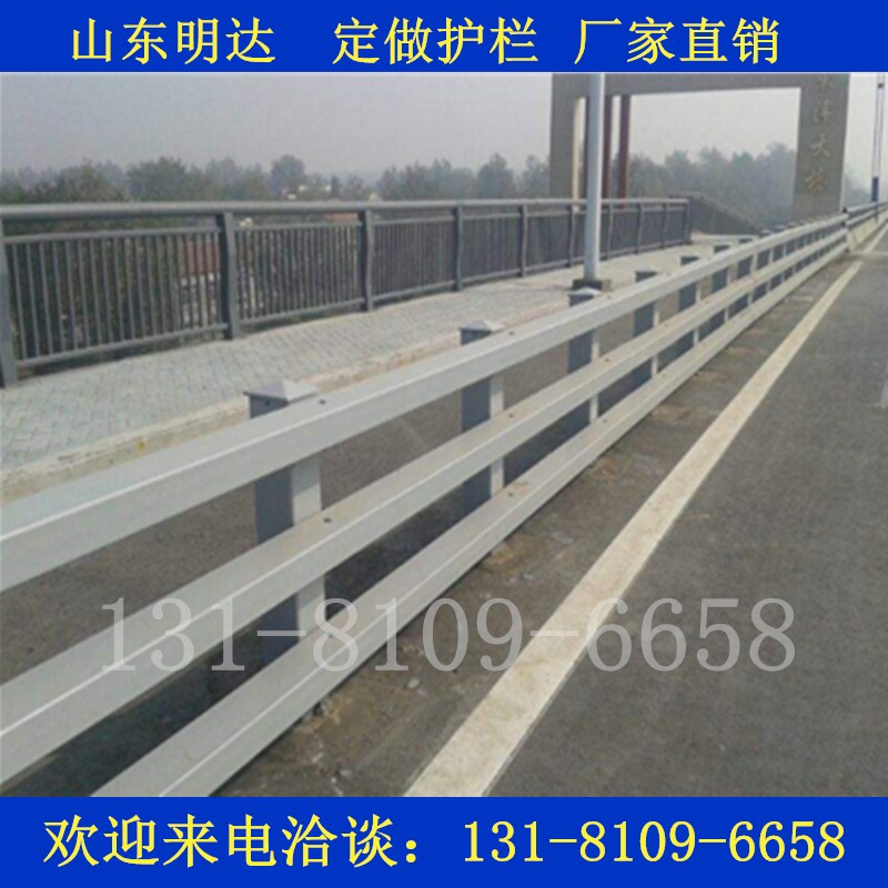 優質Q345低合金橋梁防撞欄桿 大型橋梁專用防撞護欄生產廠家
