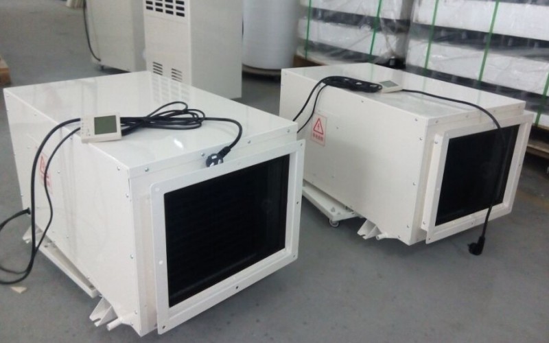 武漢吊頂除濕機，別墅吊頂新風凈化除濕機