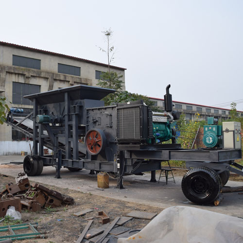 移動(dòng)破碎機(jī) 建筑垃圾粉碎機(jī) 石頭破碎機(jī) 大型錘式石料破碎機(jī)