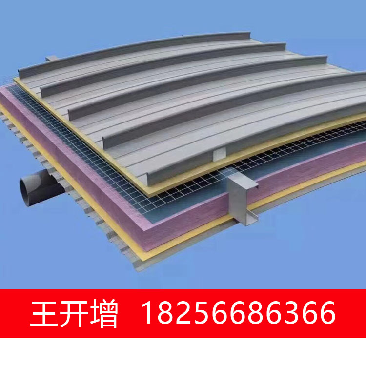 鋁鎂錳立邊咬合金屬屋面鋁瓦65-430型廠家批發鋁鎂錳屋面設計安裝