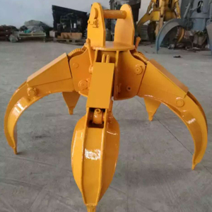 抓鋼機廠家 定制垃圾抓取機 360度旋轉式抓鋼機