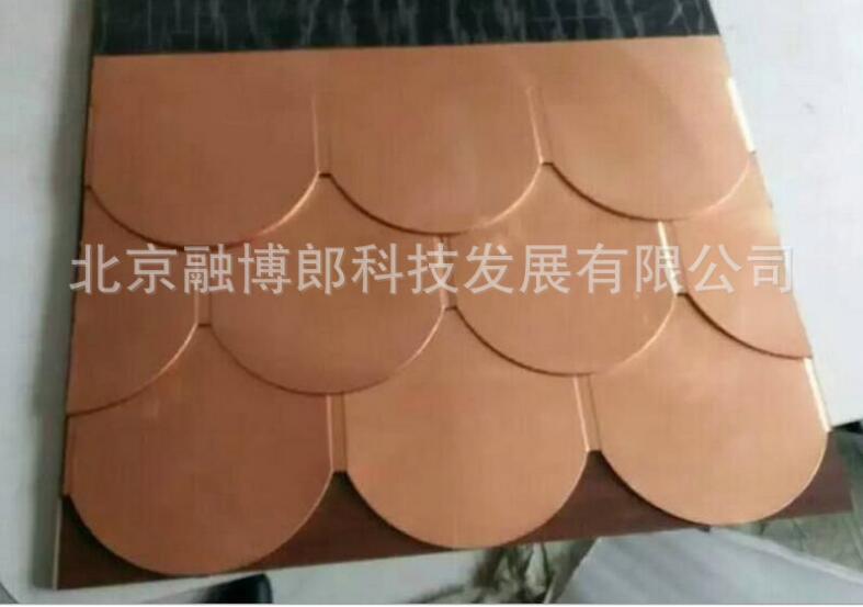 古典歐式復(fù)合銅鎖扣型瓦 別墅彩鋼瓦 金屬瓦會所瓦 復(fù)合銅魚鱗瓦 金屬瓦