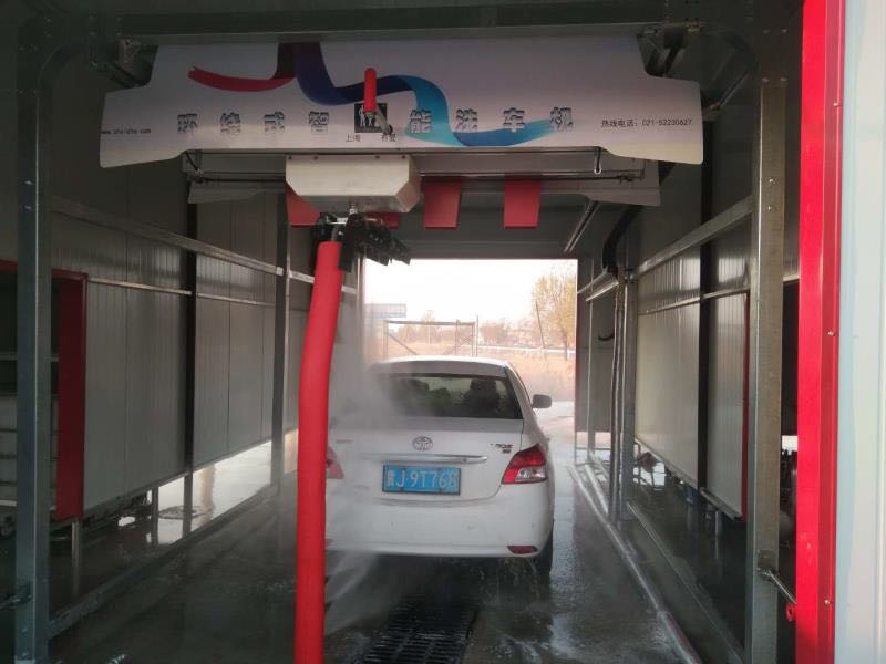 上海有愛旋七環繞全自動洗車機S-918型無接觸電腦洗車設備