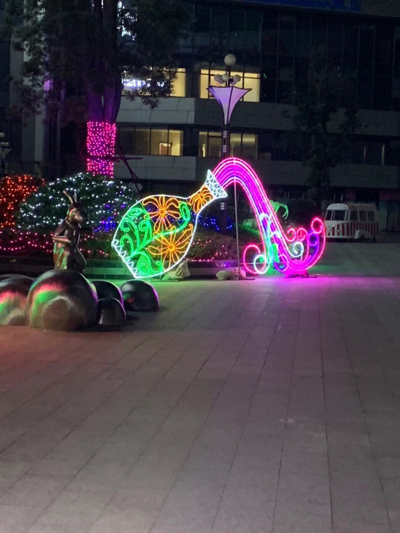 藝術景觀燈不銹鋼造型燈 夢幻燈光節出租