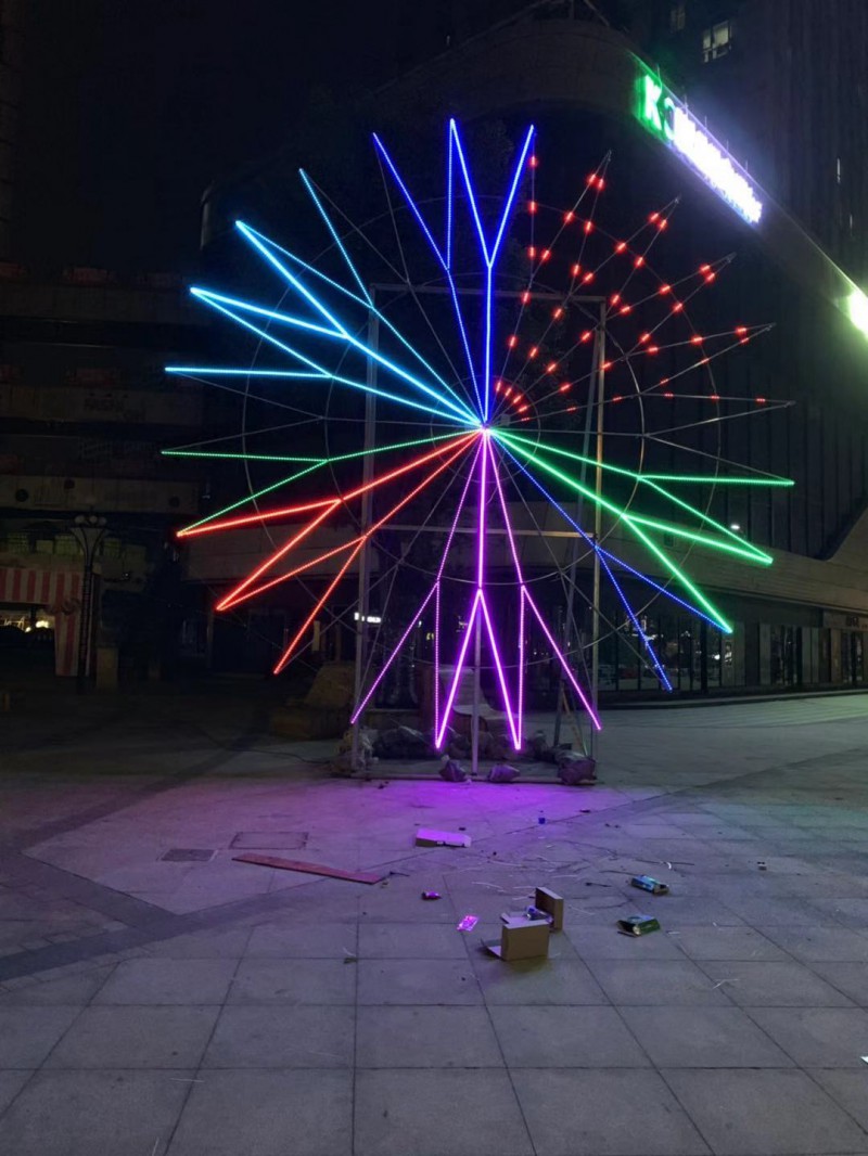 藝術景觀燈不銹鋼造型燈 夢幻燈光節出租