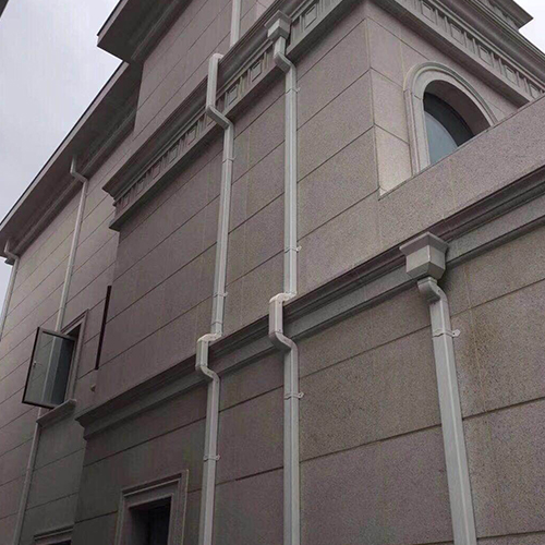 廠家生產別墅排水用彩鋁成品天溝排水槽質優價廉規格齊全 天溝