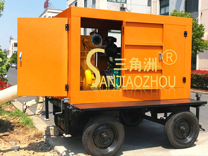 防汛移動泵車  全封閉式移動泵站  柴油機水泵、柴油機消防泵