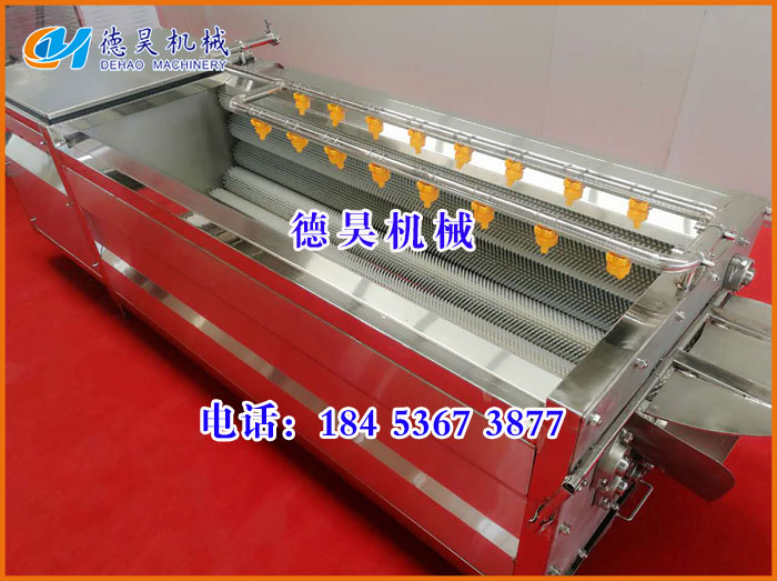 芋頭毛輥清洗機3