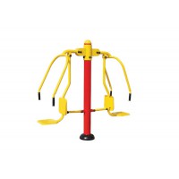 雙人坐推器XB-001 新國標室外健身器材 室外健身器材