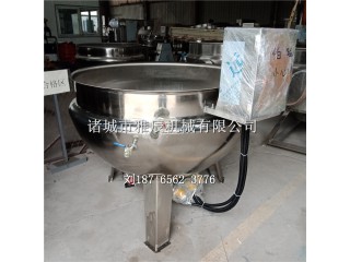 電加熱夾層鍋，涼粉熬制夾層鍋，豬蹄羊湯燉肉夾層鍋，自動鹵煮鍋
