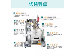 上海毆河反應(yīng)釜  實驗室超聲波恒溫真空成套反應(yīng)器