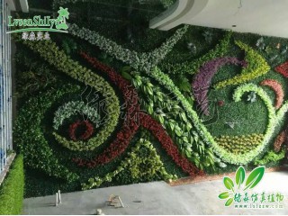 仿真植物墻 仿真植物墻生產廠家  沈陽仿真植物墻批發安裝