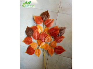 仿真蘋果葉   廠家直銷    沈陽仿真植物生產廠家