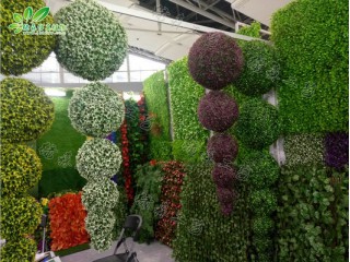 仿真草球 廠家直銷    沈陽仿真植物生產廠家
