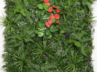 室外專用植物墻   廠家直銷  沈陽仿真植物生產廠家