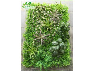 室外專用植物墻   廠家直銷  沈陽仿真植物生產廠家