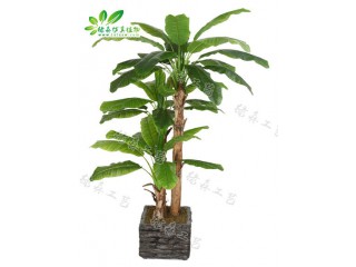 仿真三桿香蕉  廠家直銷  沈陽仿真植物生產廠家