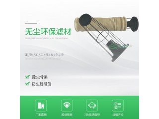 現貨供應 PPS布袋有機硅除塵骨架 耐高溫PPS布袋籠骨 無塵環保