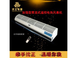 廠家直銷 加強型貫流式遙控電熱風幕機批發