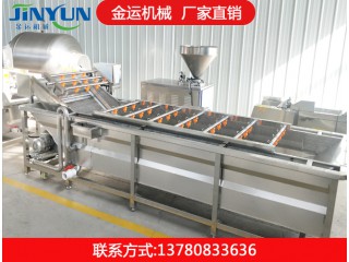 果蔬清洗流水線，金運(yùn)機(jī)械廠家直銷