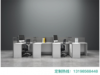 職員位-現代屏風隔斷定制 免費設計出圖 咨詢出廠價