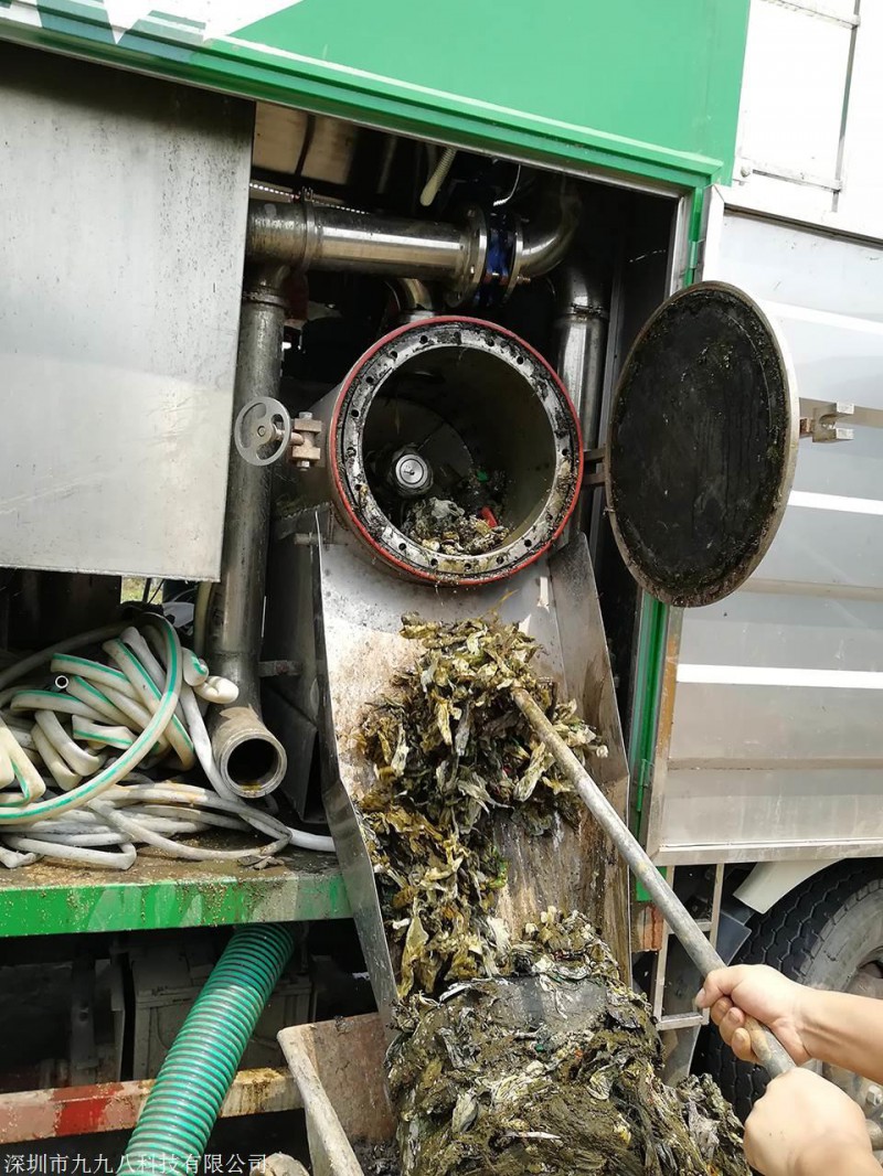 不銹鋼環衛作業分離式吸糞車