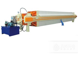 1250型程控自動拉板廂式壓濾機 洗沙污水壓濾機