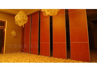 隔音型酒店移動屏風定制 懸掛式軌道
